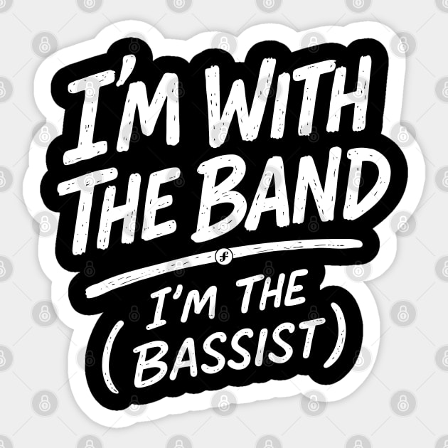 Rhythm Section King. Dark Tone Sticker by filiposwear